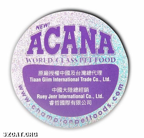 [推荐]睿哲行货★wdj推荐加拿大acana爱肯拿无谷猫粮,有 .